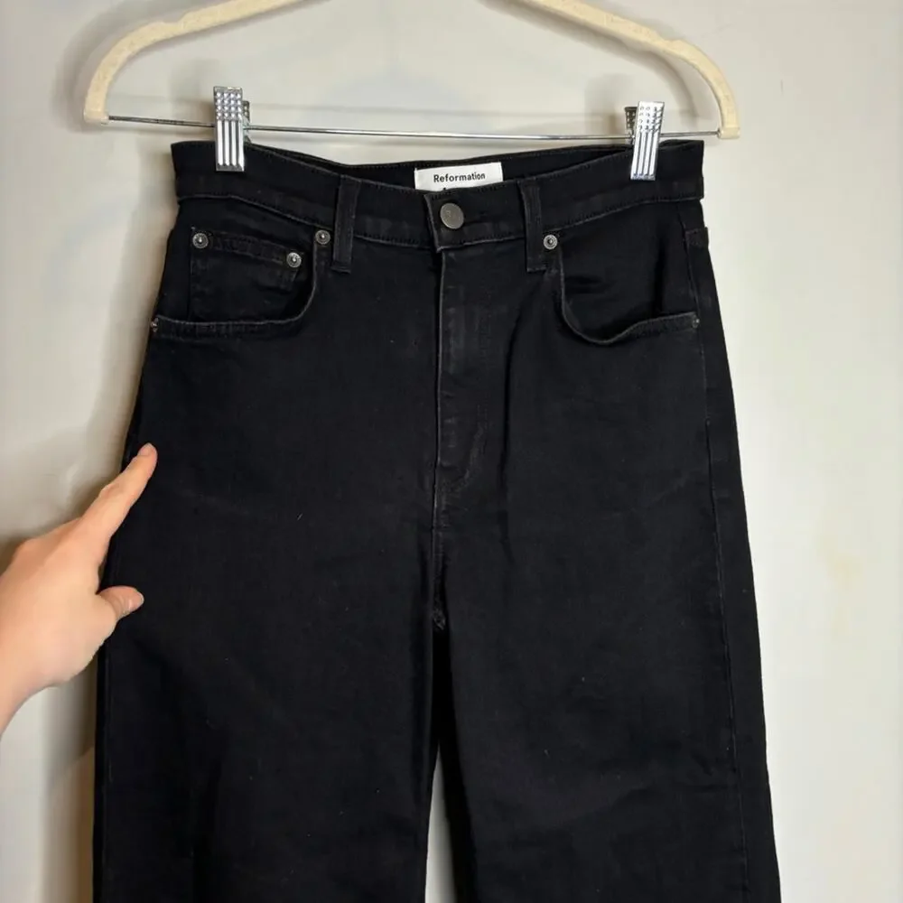 Reformation Emma High Rise Wide Leg Jeans